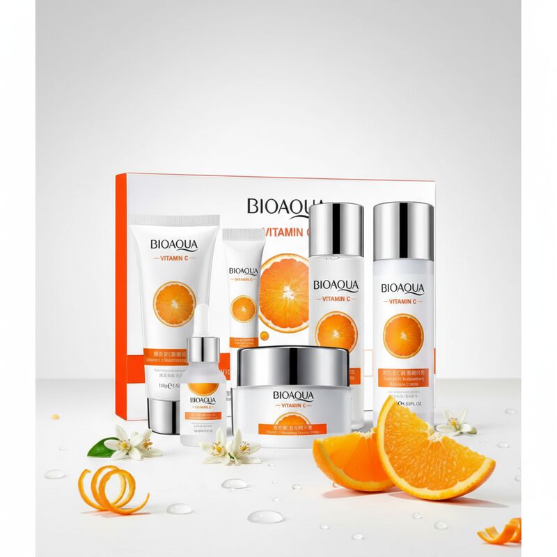Kit Skincare Bioaqua Con Vitamina C Y Extracto ... image number null