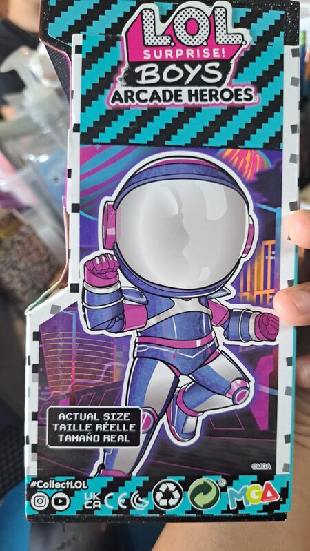 Lol Surprise Boys. Arcade Heroes. Figura De Acc... image number null