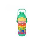 Termo Para Ni&ntilde;os Escolar Antiderrame Fr&iacute;o Caliente 500ml infantil verde