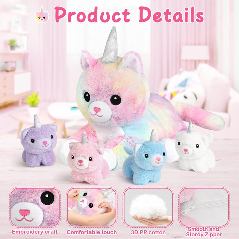 Juguetes De Peluche Con Forma De Unicornio Para... image number null