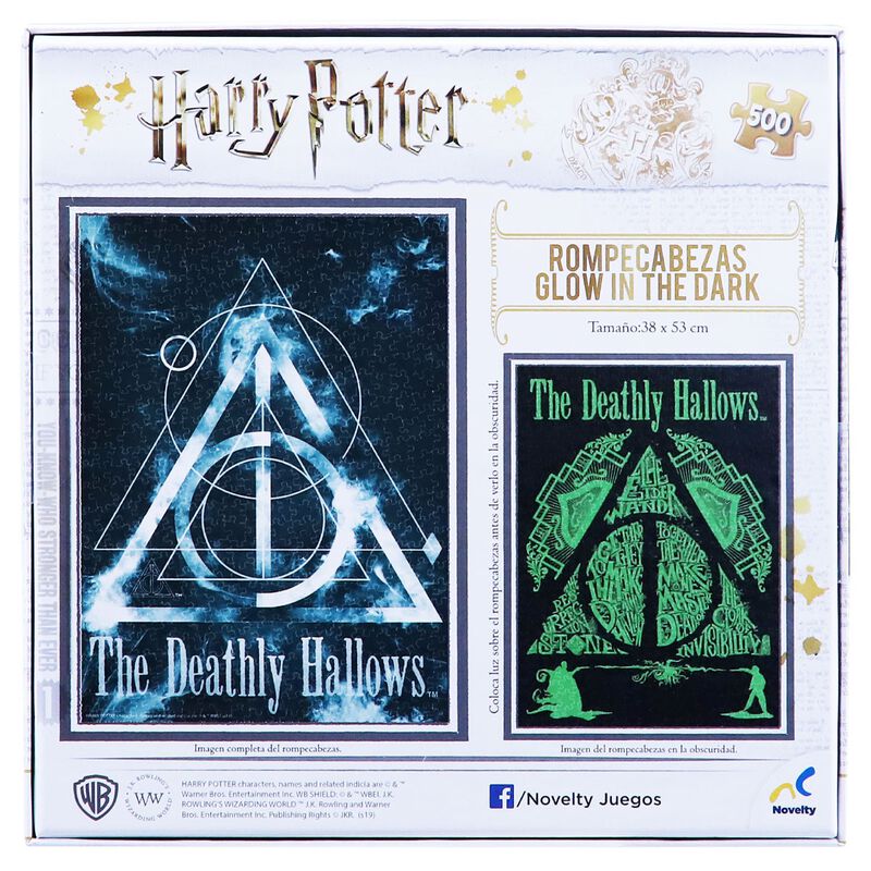 Rompecabezas Harry Potter Glow In The Dark 500 ... image number null