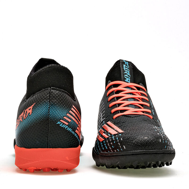 Furia Tenis deportivo para joven negro naranja image number null