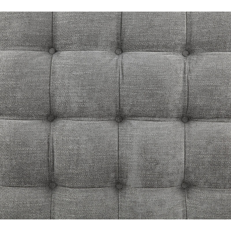Cabecera Individual Trinity Slip Gris Oscuro image number null