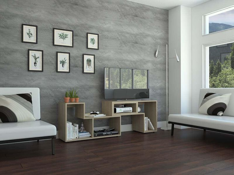 Mesa Extendible Ascher Para Tv De 50'' color Be... image number null