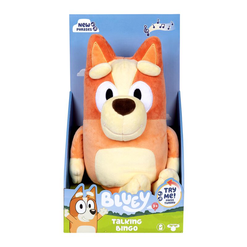 Juguete De Peluche Bluey Sound Effects Talking ... image number null