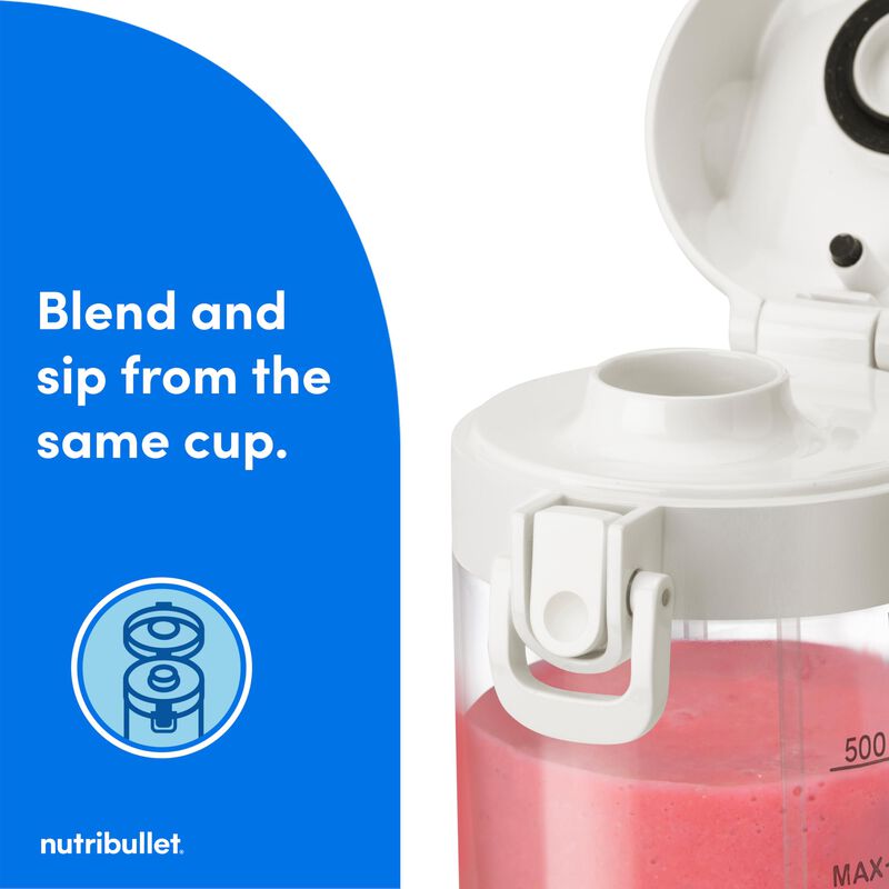 Licuadora Port&aacute;til Nutribullet Nbpb50100w 600ml... image number null