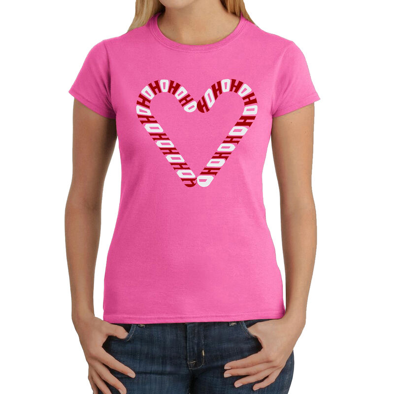 Camiseta Word Art Para Mujer - Bastones de Cara... image number null