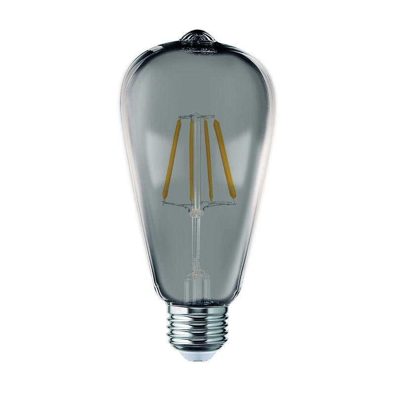 Pack de 4 focos LED Vintage Aksi 5W Mazorca Smo... image number null