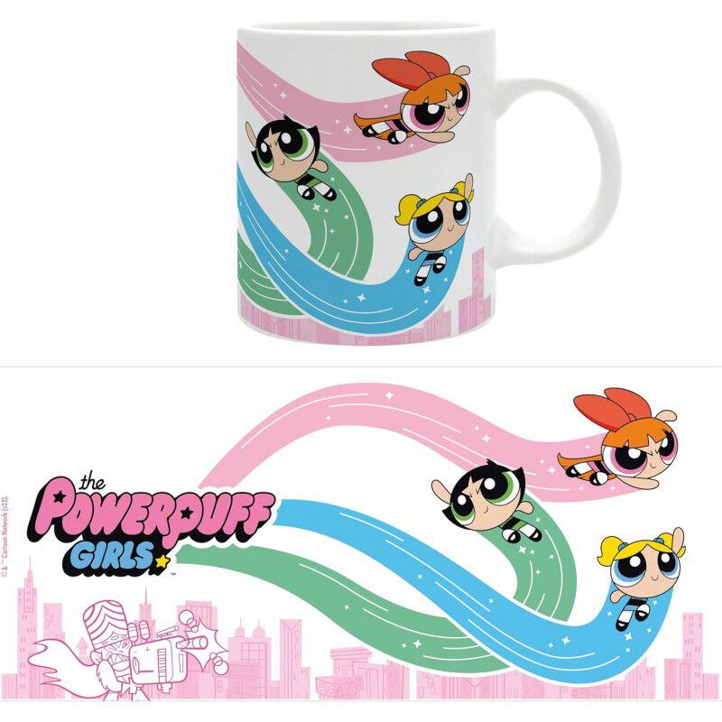 Taza Powerpuff Girls Las Supernenas Volando Cer... image number null