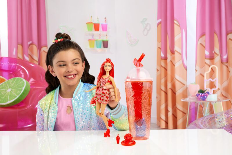 Mu&ntilde;eca Barbie Pop Reveal Watermelon Crush Con L... image number null