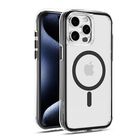 . Funda MYBAT Airfilled Mag para iPhone 15 PRO MAX - Negra Transparente