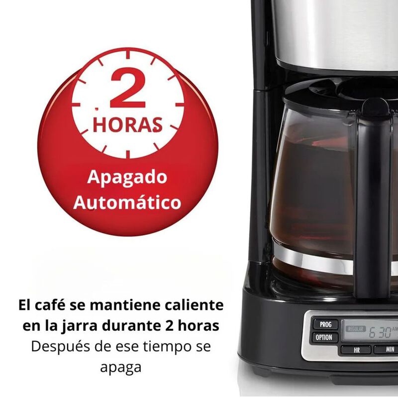 Cafetera Hamilton Beach Programable Dise&ntilde;o Comp... image number null