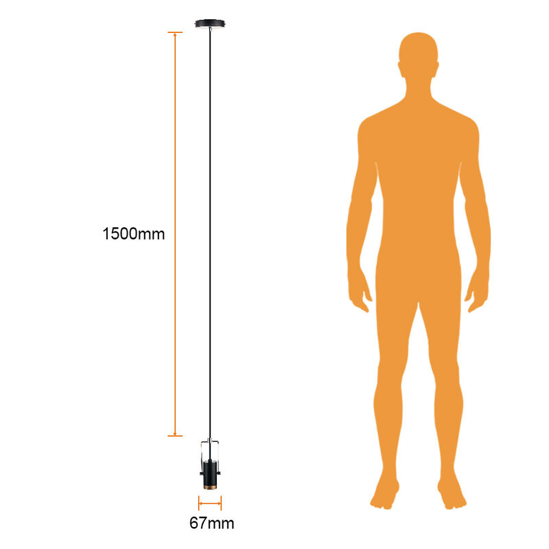 Socket Colgante Decorativo, Cubierta de Hierro,... image number null