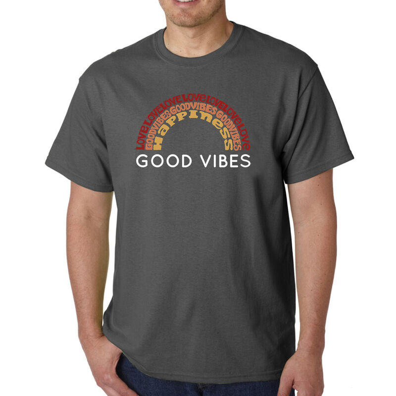 Camiseta Word Art Para Hombre - Good Vibes - Gr... image number null