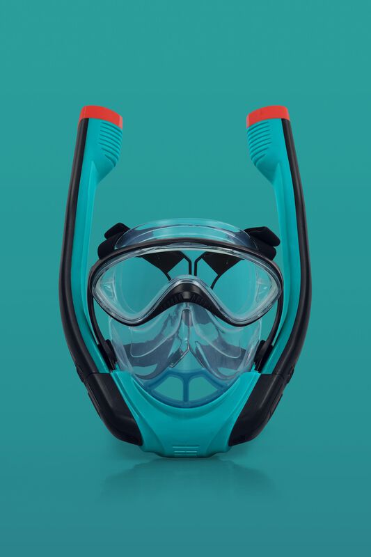 Mascara+Visor c/Snorkel de dos tubos med/S/M 1m... image number null