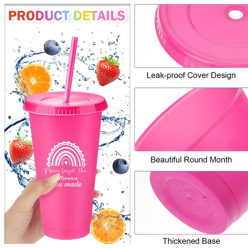 Vaso Reutilizable De Pl&aacute;stico Bokon 24 Oz - Pac... image number null