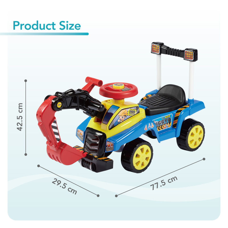 Carrito Montable MYtek DiggYo Excabadora Con Cl... image number null