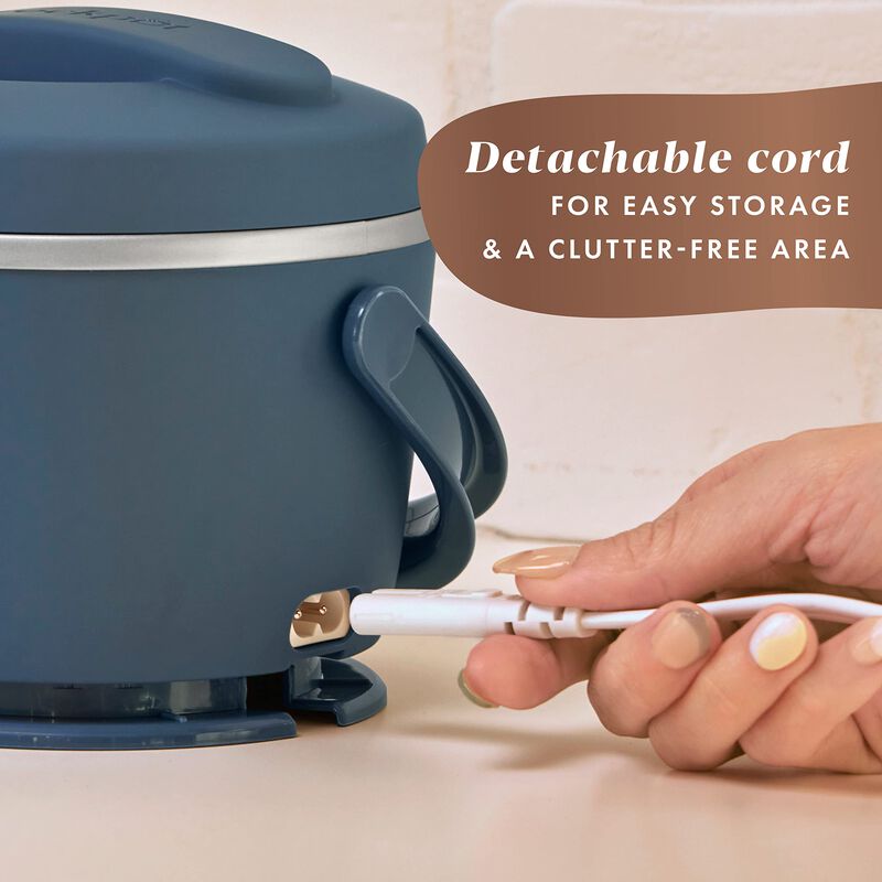 Lonchera El&eacute;ctrica Crock-pot De 600 Ml, Azul De... image number null