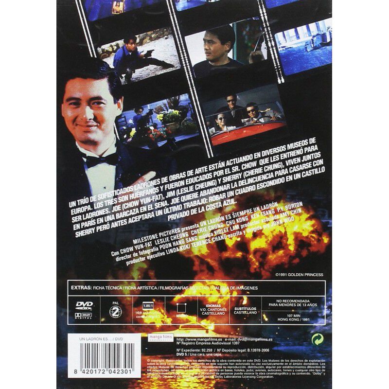 Un Ladr&oacute;n Es Siempre Un Ladr&oacute;n [dvd.] (1991) Zo... image number null