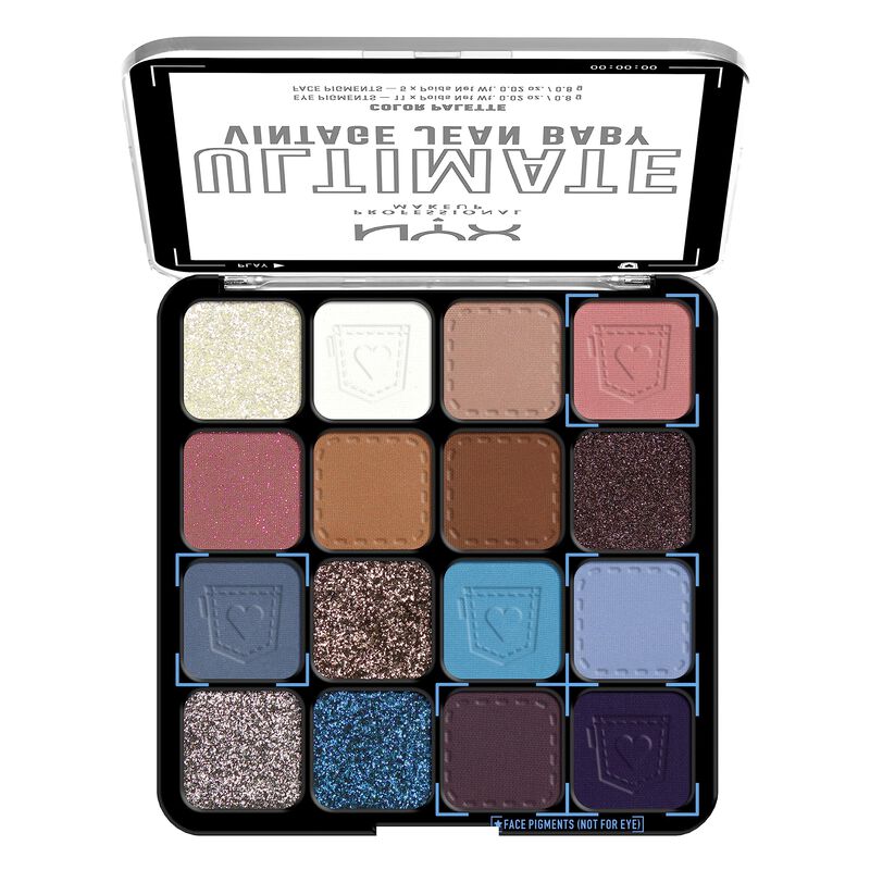 Paleta De Sombras De Ojos Nyx Professional Make... image number null