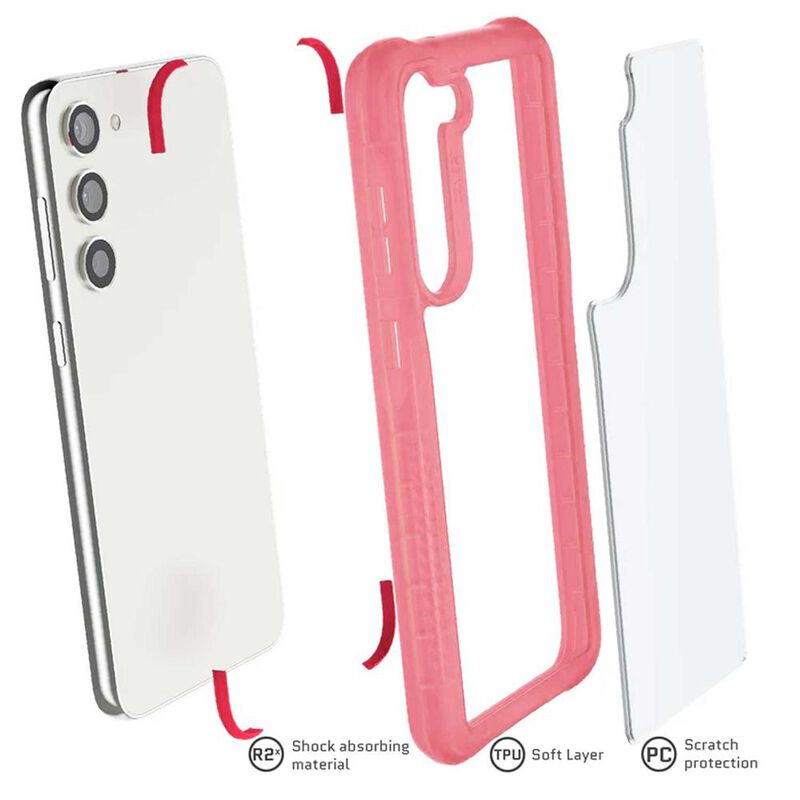 Funda GHOSTEK Covert para Samsung S23 PLUS Rosa image number null