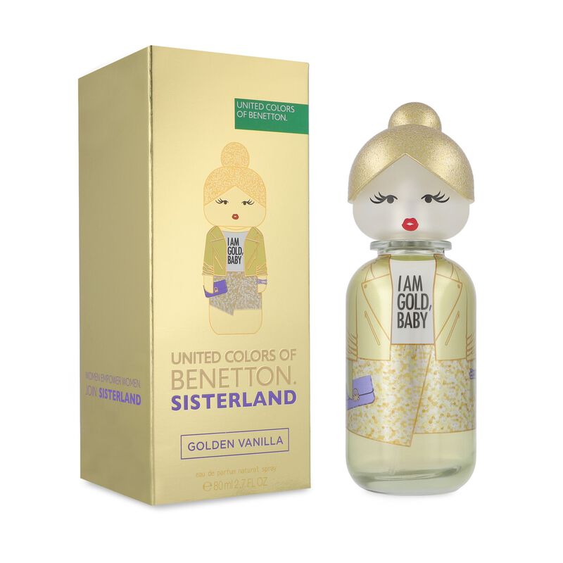 Benetton Sisterland Golden Vanilla 80Ml Edp Spr... image number null