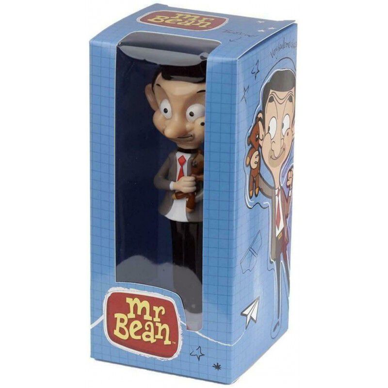 Figura Solar Mr. Bean con Osito Teddy 15 cms image number null