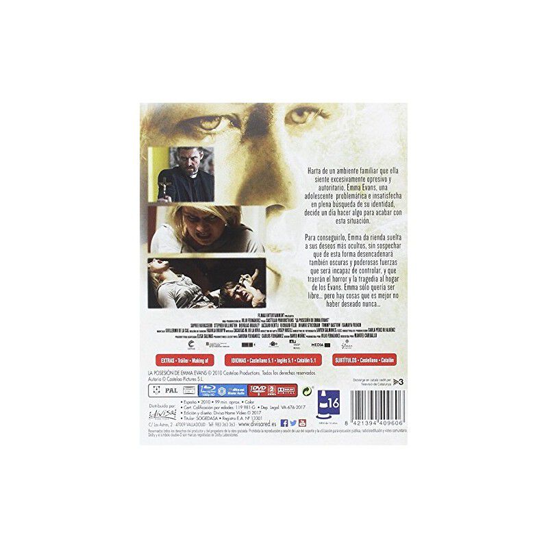 La Posesi&oacute;n De Emma Evans [combo Dvd + Blu-ray] image number null