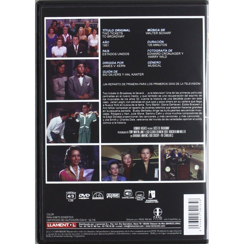 Luces De Broadway (dvd) image number null