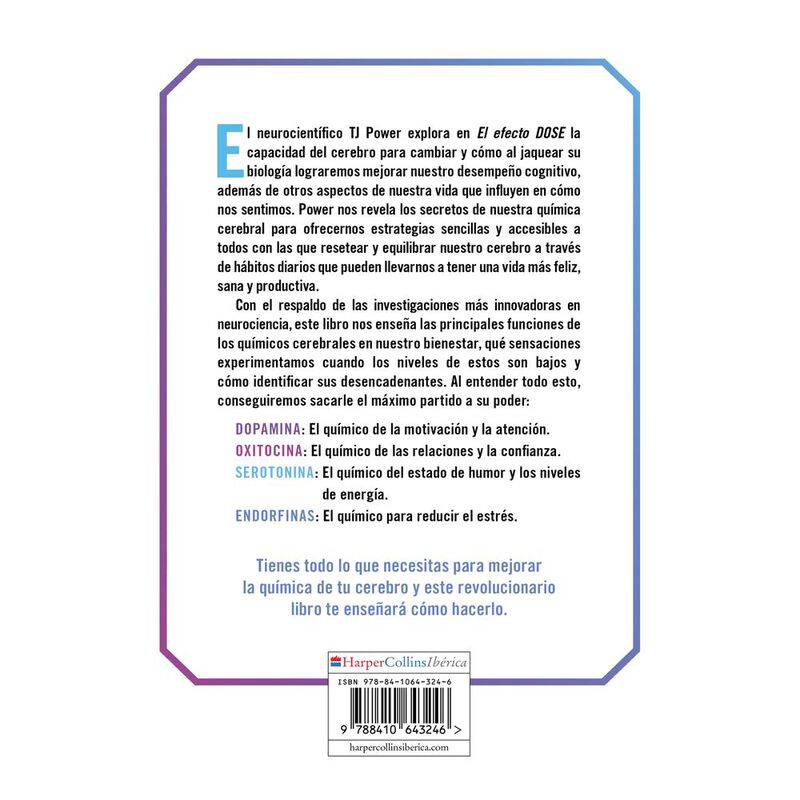 El Efecto Dose, De Tj Power, Harper Collins, Pa... image number null