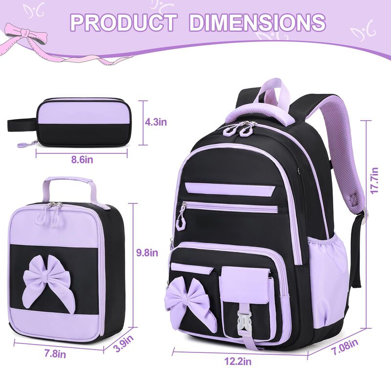Mochila Digobay 31x18x43 cm Lonchera Y Estuche ... image number null