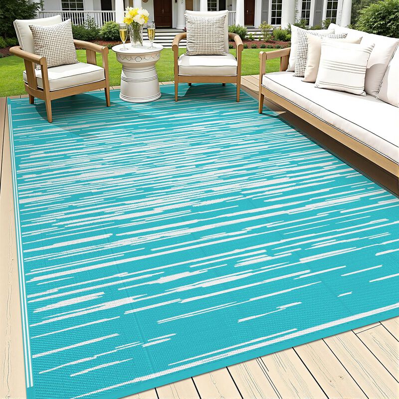 Alfombra Exterior Hebe Impermeable 6' X 9' (183... image number null