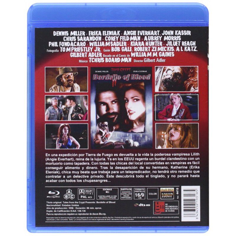 El Club De Los Vampiros [blu-ray] (1989) Bordel... image number null