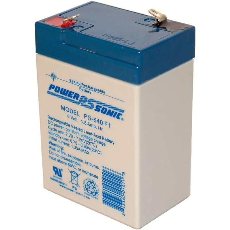 Bateria Respaldo Power Sonic Ps-640 F1 6v 4.5ah... image number null