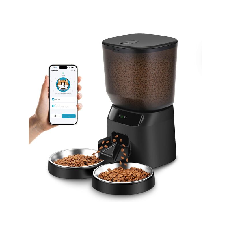 Comedero Para Gatos Kataliclab 5l Wifi Doble Ta... image number null