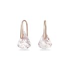 Pendientes Swarovski Lunar Pink Crystal Rose Gold De 2,5 Cm