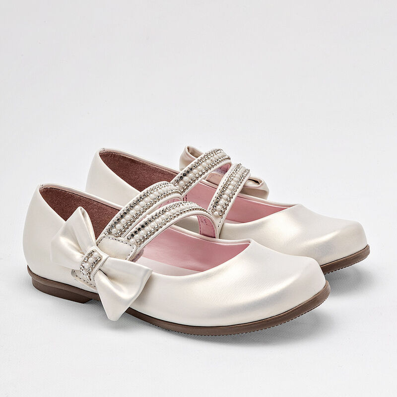 Tropicana Zapato de graduación para niña blanco image number null