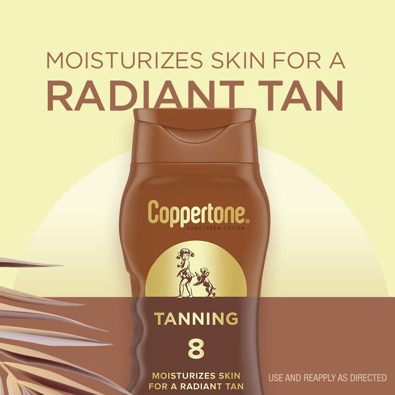 Loci&oacute;n Solar Coppertone Tanning Spf 8 240 Ml (p... image number null