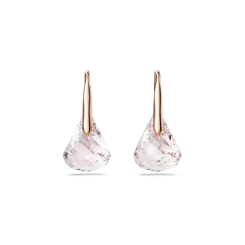 Pendientes Swarovski Lunar Pink Crystal Rose Go... image number null