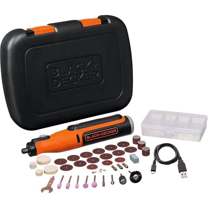 Moto Tool Black mas Decker 8V con 35 Accesorios... image number null