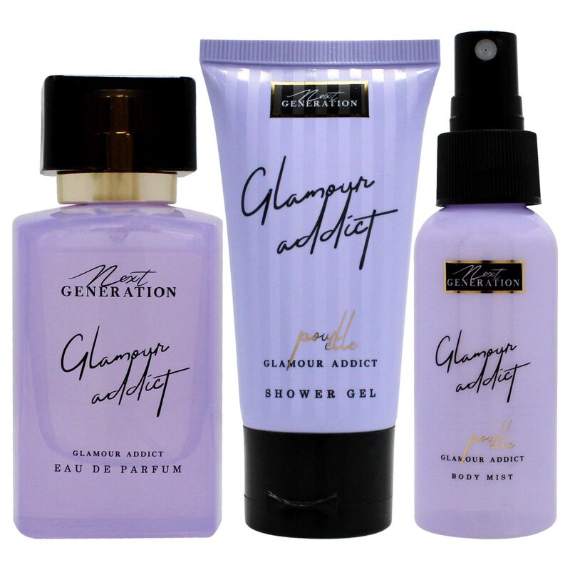 Set De Perfume Ng Glamour Addict Para Mujer, 50... image number null