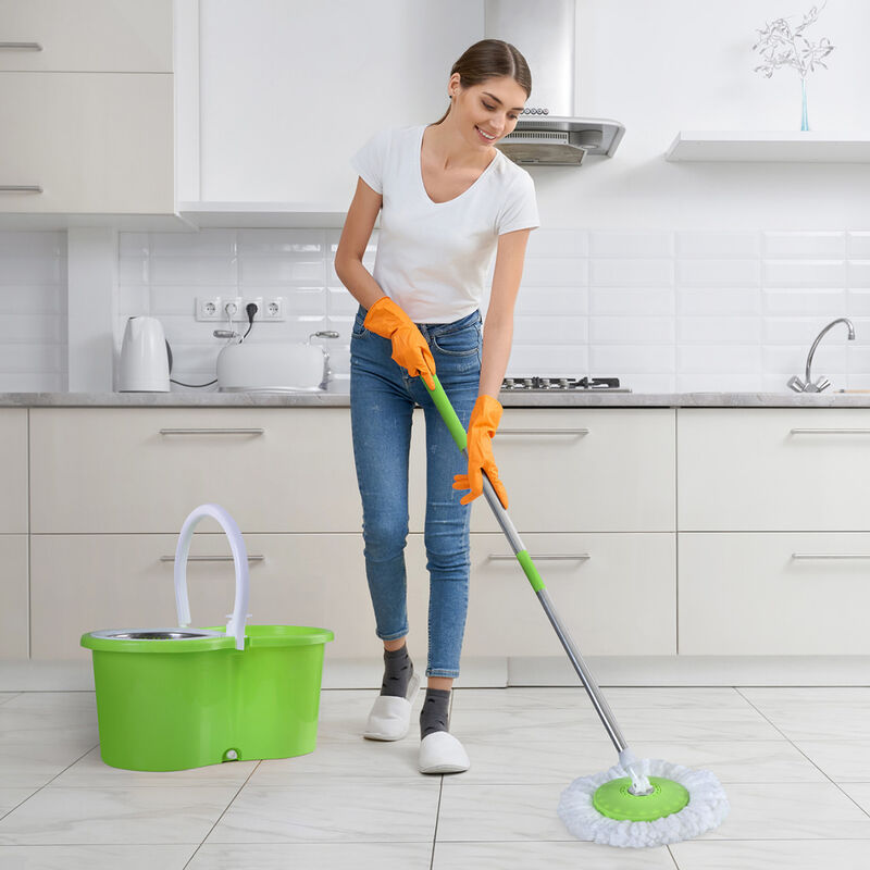 Trapeador Giratorio Spin Mop 360° Sistema De Li... image number null