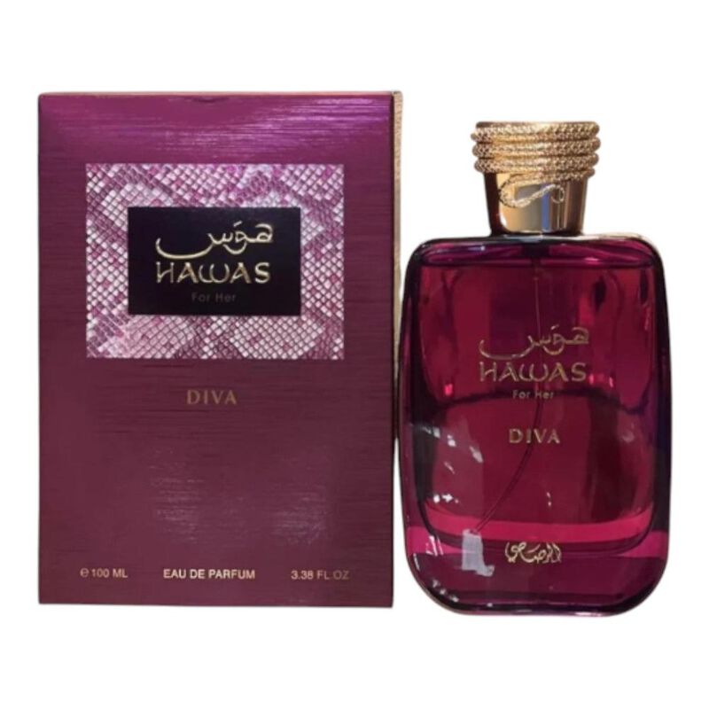 Perfume Rasasi Hawas For Her Diva Edp 100 Ml image number null