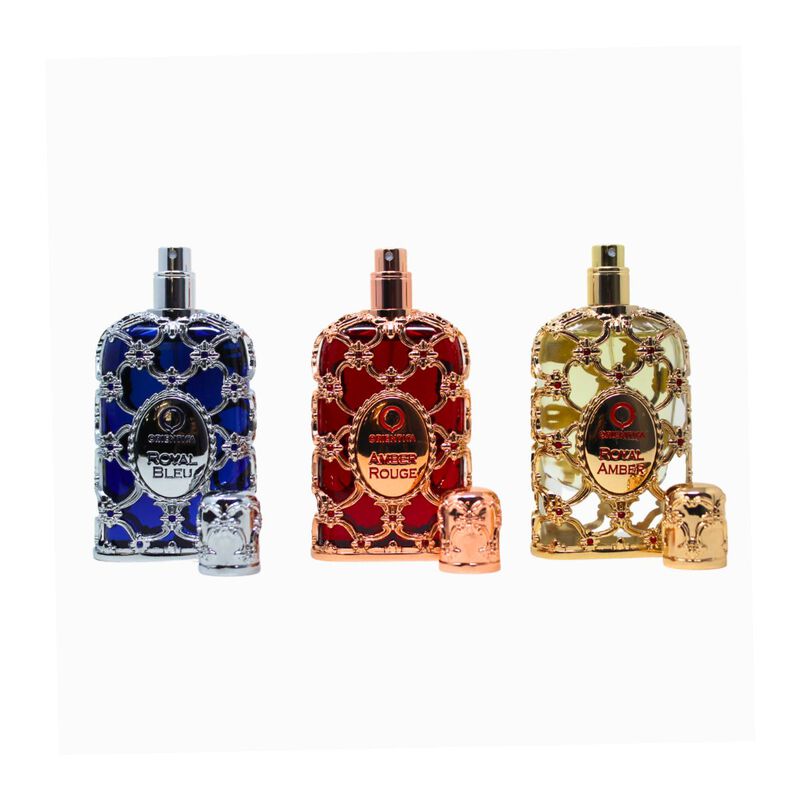 Orientica Amber Rouge, Royal Amber, Royal Bleu ... image number null