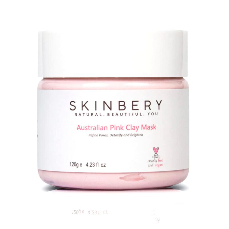 M&aacute;scara Facial Skinbery 120g Arcilla Rosa image number null