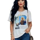 Blusa Casual Estampada Malabis Bl-1042 Blanco