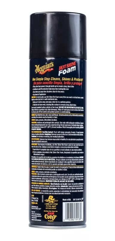 Meguiar&acute;s Abrillantador De Llantas En Espuma G1... image number null