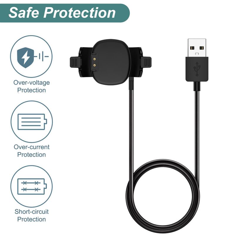 Cargador Kissmart para Magicband+ 1m Negro image number null