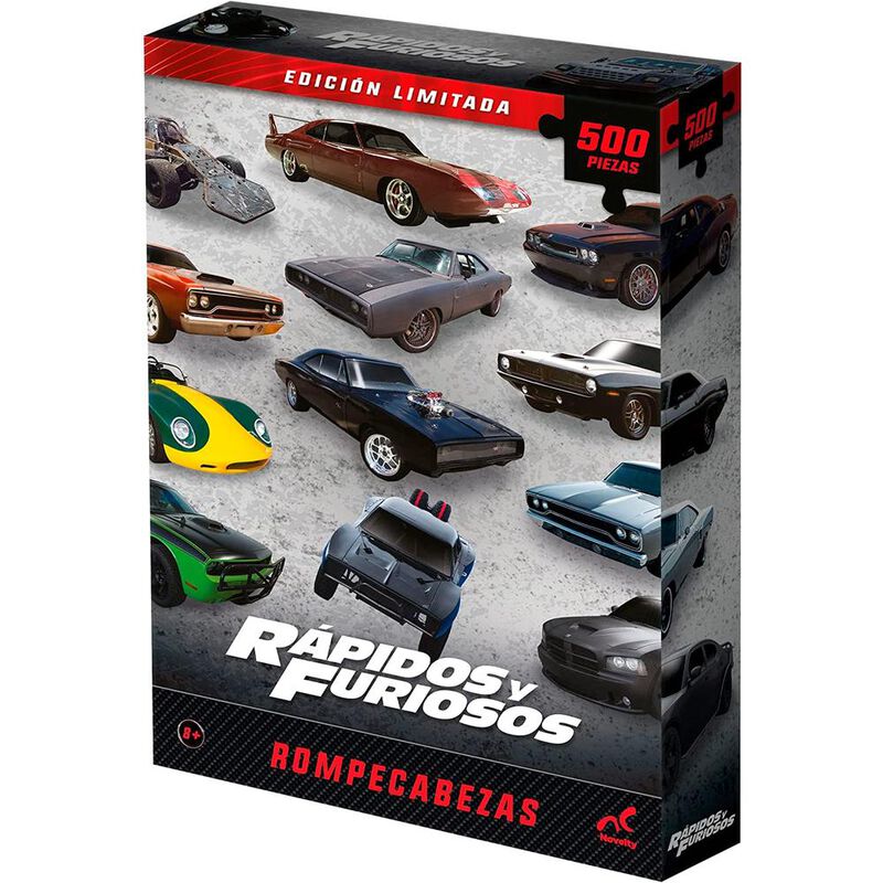 Rompecabezas Rápidos y Furiosos 500 piezas cole... image number null