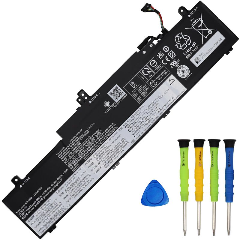 Bater&iacute;a Glottybatt L22m3pg5 57wh Lenovo E14/e16 image number null